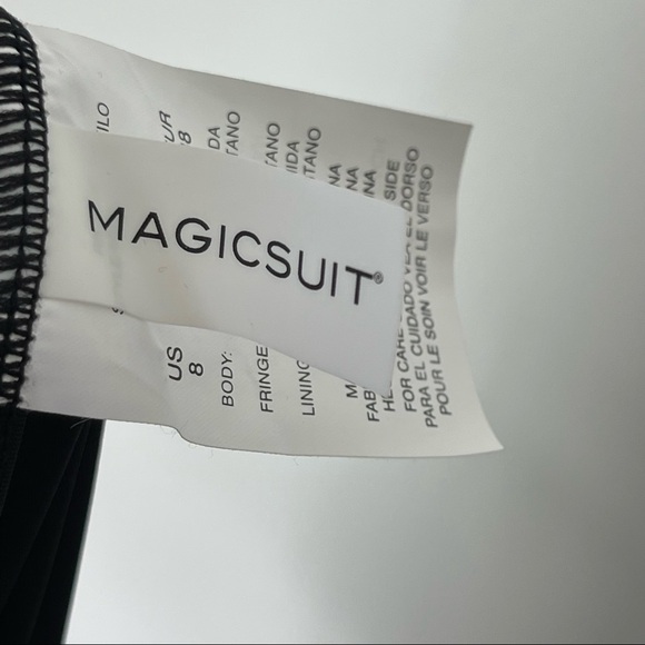 MAGICSUIT Swim Shakira One-Piece Swimsuit Fringe 8 - Picture 9 of 11
